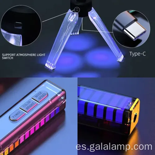 Luz de automóvil inalámbrica con ritmo y características del sensor